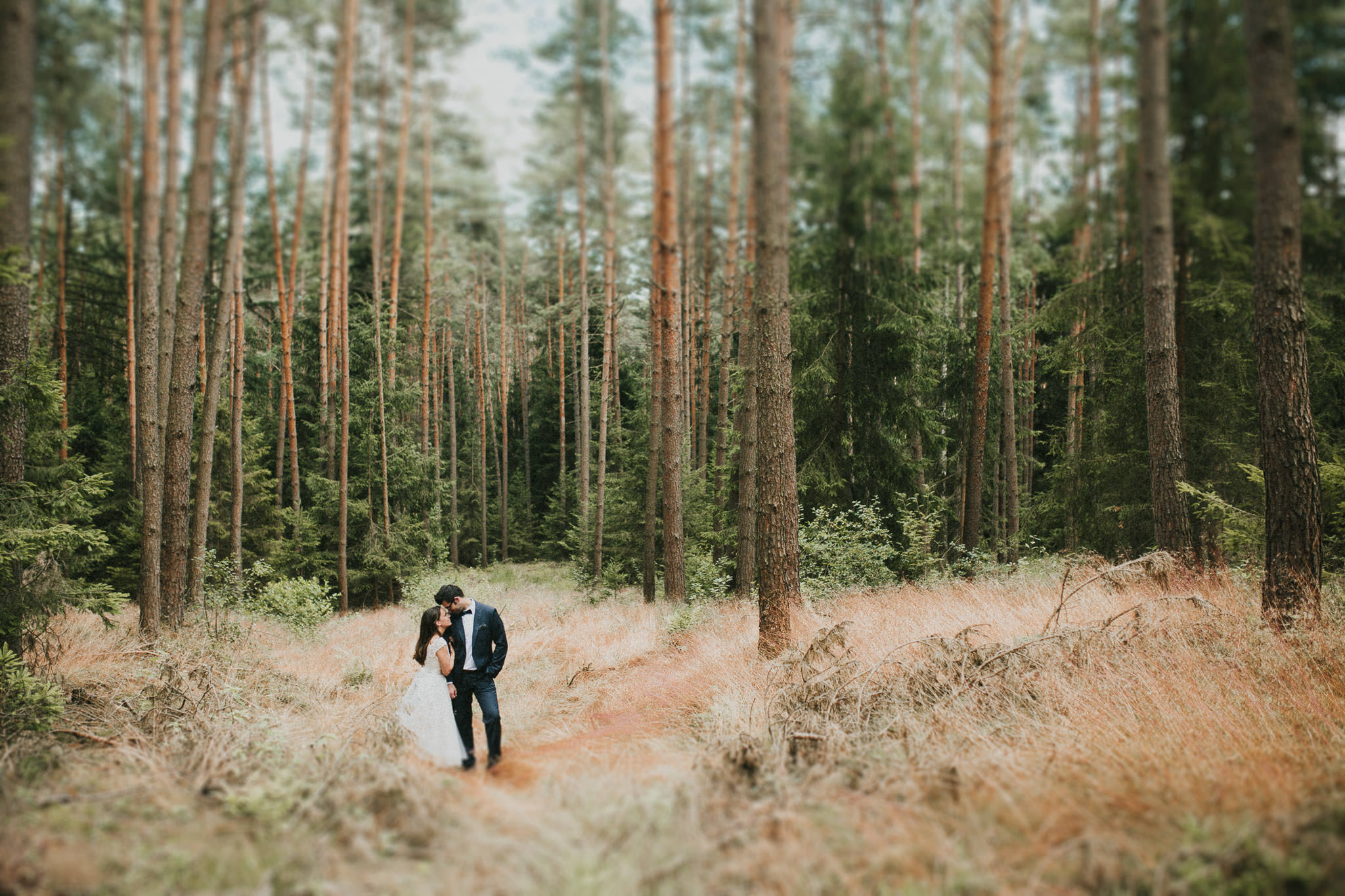 Hochzeitsfotograf Muenchen Hochzeit im Wald