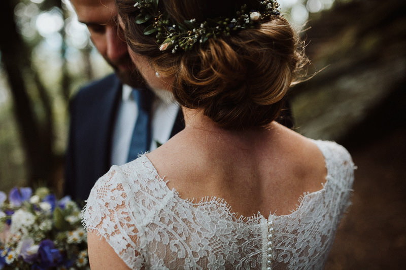 Hochzeitsfotograf Mannheim Stuttgart Portraits Details Brautfrisur