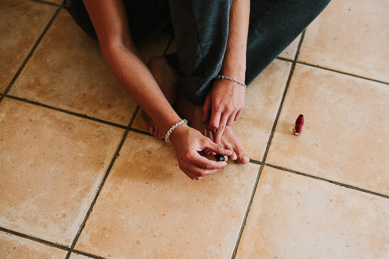 DIY Vintage Hochzeit in Kiel Hamburg Nagellack