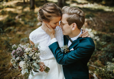 Hochzeit in der alten Gärtnerei Gewächshaus Wald München